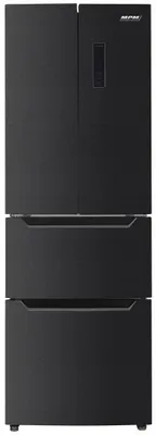 Imagen del producto de Combinación frigorífico-congelador con puerta francesa MPM-351-SBF-07, acabado acero inoxidable oscuro