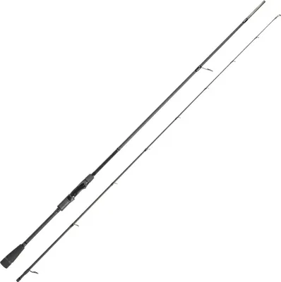 Produktbild von Zeck All Black 2,13m 5-20g 2 Teile Spinnrute Raubfischrute