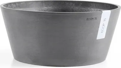 Produktbild von Ecopots Frankfurt 50 Blumentopf - L 50 cm x H 25,7 cm - Innen- und Außenbereich