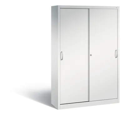 Produktbild von CP C 2000 Acurado Schiebetürenschrank lichtgrau 4 Fachböden 120,0 x 40,0 x 195,0 cm