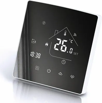Produktbild von Smart Thermostat Heizungsthermostat Raumthermostat WiFi Thermostat für Gas-/Wasserboiler und Fußbodenheizung Kompatibel mit Alexa, Google 3A TGR85WIFI