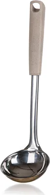 Immagine prodotto di Mestolo NATURAL in acciaio inox/PP 32x8,4 cm