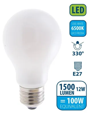 Produktbild von VELAMP OPAL FILAMENT Glühbirne 12W, E27, 6500K