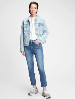 Produktbild von GAP Hoch sitzende Zigarettenjeans mit geheimen Glättetaschen mit W - 28REG