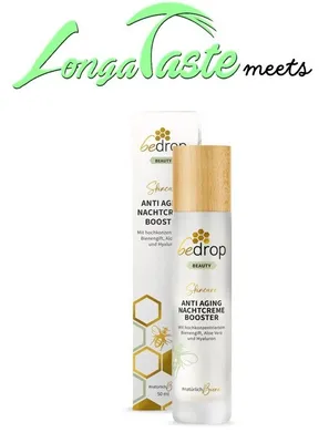 Immagine prodotto di bedrop ANTI AGING night cream booster con veleno d'api altamente concentrato, aloe vera e acido ialuronico