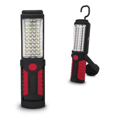 Produktbild von Werkstattlampe tragbar, LED Arbeitsleuchte mit Magnet & Haken, wasserdicht, für Autoreparaturen, Stromausfälle & Notfälle