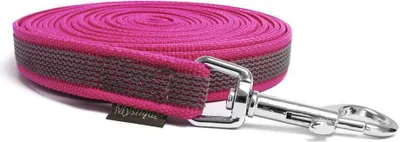 Produktbild von Mystique® Gummierte Schleppleine 12mm mit Handschlaufe Standard Karabiner purpur 20m
