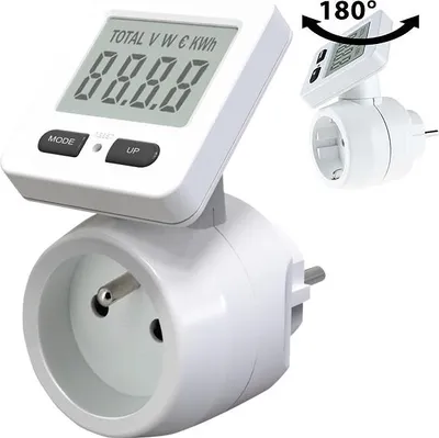 Image de Wattmètre avec écran pivotant à 180° -  jusqu'à 3.680 W