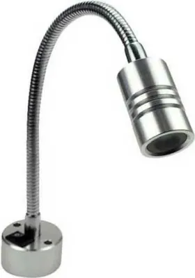 Image de Talamex Lampe de lecture flexible à Led Argent 100 Lumens Argent 100 Lumens