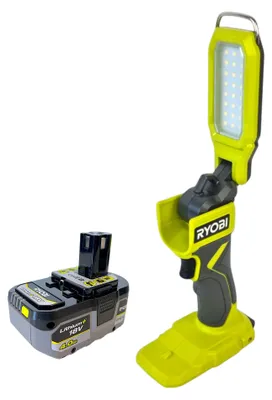Immagine prodotto di RYOBI RSL18-0 Lampada da lavoro a batteria 18 V 800 lumen + 1x batteria 4,0 Ah - senza caricabatterie