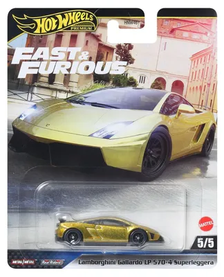 Image de Hot Wheels Fast & Furious JBM01, Auto, 3 Jahr(e), Metall, Gelb