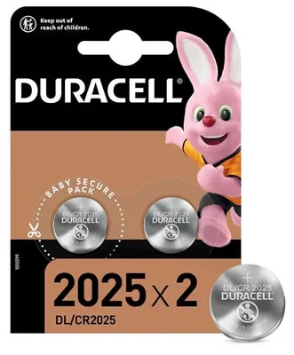 Image de 2 Piles Bouton Lithium type 2025