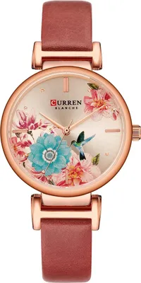 Produktbild von CURREN LI-14232 Damenuhr in Bordeaux - Eleganz pur KP14232