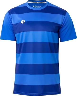 Produktbild von Trikot -Energy-, T-Shirt Trainingsshirt Kurzarm, Herren Sport Shirt – Blau – Gr.: M