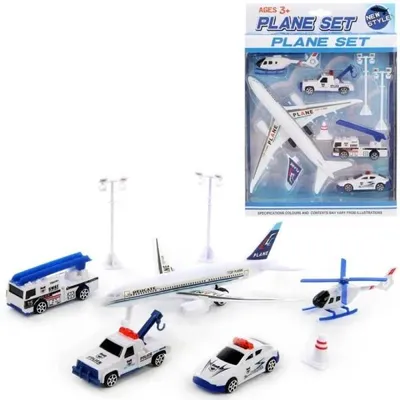 Produktbild von Flugzeuge und Fahrzeuge am Flughafen – Trifox