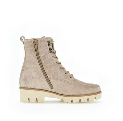 Produktbild von Gabor Damen  Schnürstiefel & Boots gefüttert beige Gr. 41/2