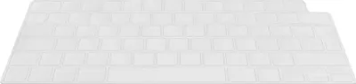 Produktbild von kwmobile Silikon Tastaturschutz für Apple MacBook Air 13.6 M2 (A2681) Touch ID model - QWERTZ Keyboard Cover Abdeckung - Transparent