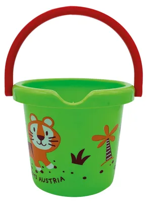 Produktbild von Gowi 550-59 Eimer ø18cm - Grün, Sand- und Wasserspielzeug