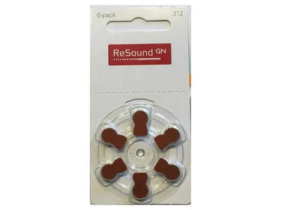 Produktbild von Gn Resound Hörgeräte Batterien 312er 20 Blister