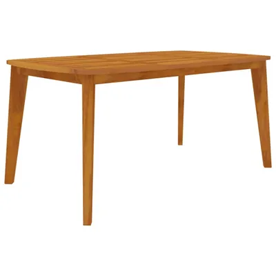 Zdjęcie produktu dla Stół ogrodowy, 160x90x75 cm, lite drewno akacjowe