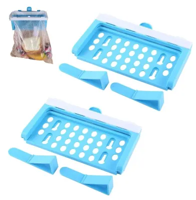 Image de Porte-sacs poubelle pour meuble, lot de 2