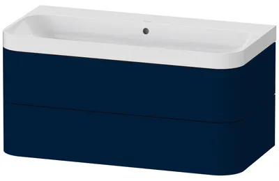 Produktbild von DURAVIT HP4348N9898 WTU m. Happy D.2 Plus, 2 SchK., ohne