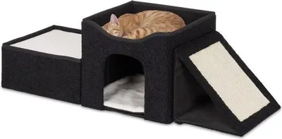 Produktbild von Katzenversteck mit mehreren Betten