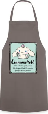 Produktbild von Spreadshirt Cinnamoroll Just Be Yourself Kochschürze, One size, Grau