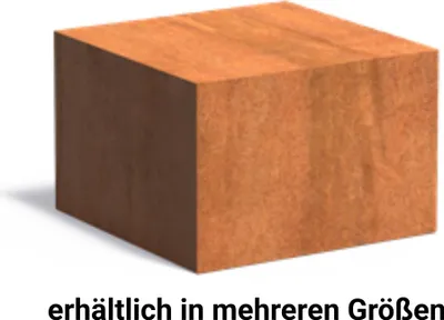 Produktbild von Adezz Sockel Corten-Stahl Gartendeko Podest Standfuß bis zu 150 kg