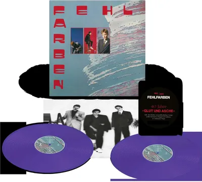 Obrázok produktu pre Fehlfarben: (Limited Edition) (Violet Vinyl) (podpísaný iba Thomas Schwebel) - (LP / G)