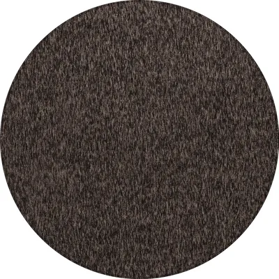 Zdjęcie produktu dla Dywan "Kurzflor" do salonu, kolor brązowy, kształt okrągły, wymiary 200x200 cm, jednolity kolor