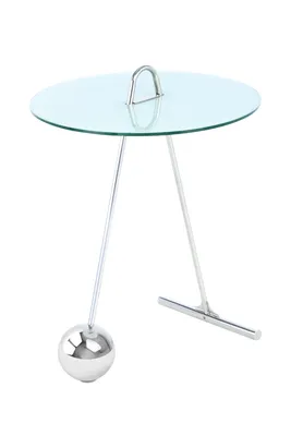 Produktbild von Beistelltisch Salyna 500 Silber / Weiß