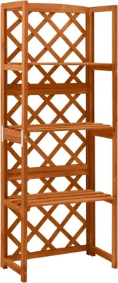 Obrázek produktu pro Treláž s policemi 55 x 30 x 140 cm masivní jedle