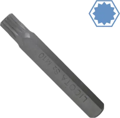 Obrázek produktu pro Vielzahn Bit M6, 10mm Šestihranný Bit, Bit Tisícihran