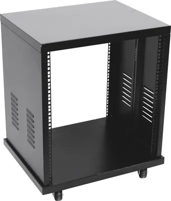Produktbild von Roadinger SR-19 19 Zoll Rack 12 HE Stahl inkl. Rollen - Rack