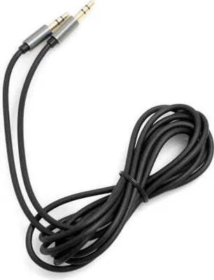 Produktbild von SYSTEM-S Adapterkabel 3.5mm Klinke (male) auf 3.5mm Klinke AUX Stereo Stecker 200 cm 3 Polig (male)