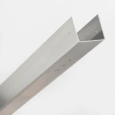 Produktbild von BambusBASIS Seitliches Rahmenprofil  92 cm, V2A, inkl. Lochung