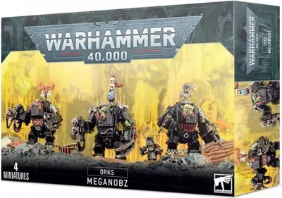 Zdjęcie produktu dla W40k: Orks - Meganobz (4 figurki)