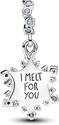 Zdjęcie produktu dla Pandora Charm Pendant Glitter Snowflake Sterling Silver 794142C01