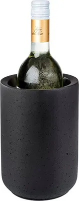 Produktbild von APS Flaschenkühler ELEMENT BLACK Beton schwarz