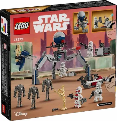 Image de 75372 - LEGO Star Wars - Ensemble de combat avec soldat de l'armée clone™ et droïde de combat™
