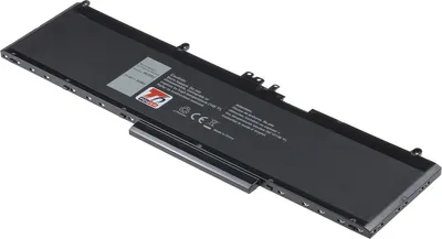 Image de Batterie T6 Power pour Dell Precision 15 3510, Li-Poly, 11,4 V, 7360 mAh (84 Wh), noir