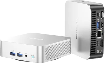 Obrázok produktu pre 2026 GEEKOM A8 s AMD Ryzen 7 8745HS, 16 GB DDR5 a 1 TB SSD Windows 11 Pro Mini počítač, AMD Radeon 780M | 6X USB | 8K | pre domácu kanceláriu