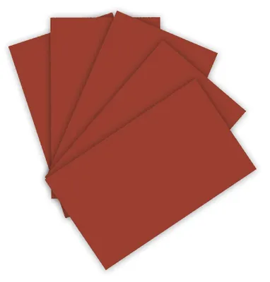 Produktbild von folia 6374 - Tonpapier 130 g/m², Tonzeichenpapier in rotbraun, DIN A3, 50 Bogen,