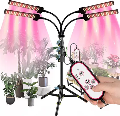 Produktbild von Rostlinná lampa se stojanem LED s plným spektrem 288 LED diod Rostlinná lampa Rostlinná lampa Rostlinné světlo LED rostoucí lampa pro pokojové rostliny