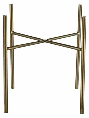 Produktbild von Ter Steege Pflanzenaufsteller - goldfarben - 25 x 25 cm