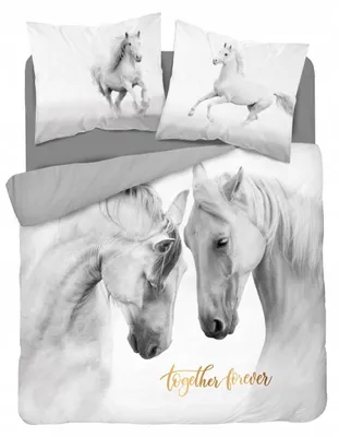 Image de Detexpol HOLLAND 3518A Parure de lit chevaux 220x200 cm