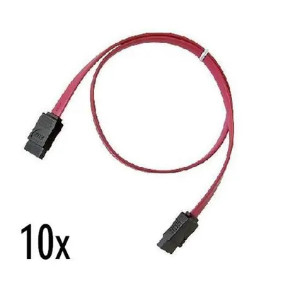 Produktbild von Nilox NX090305118 SATA-Kabel 0,5 m Schwarz, Rot