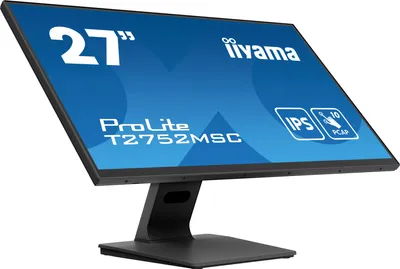 Produktbild von iiyama ProLite T2752MSC-B1 Computerbildschirm 68,6 cm (27") 1920 x 1080 Pixel Full HD LED Touchscreen Schwarz