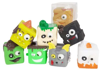 Obrázek produktu pro Toi-toys Zábavná mačkací kostka Monster Schmollmund, 5 cm